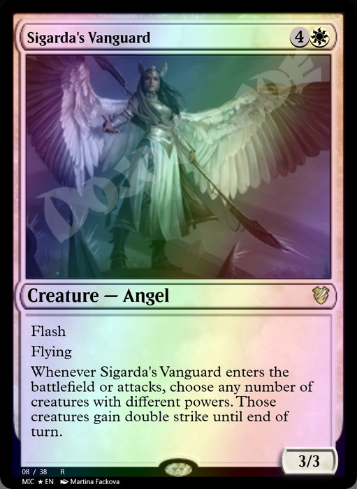 Sigarda's Vanguard FOIL