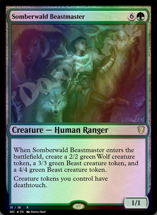 Somberwald Beastmaster FOIL