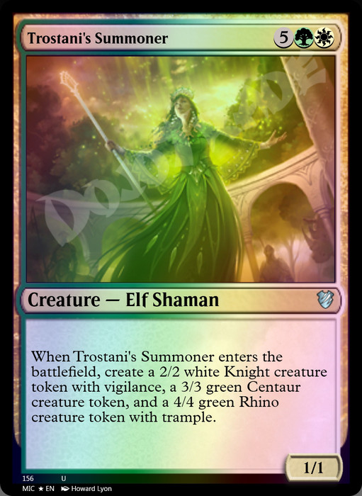 Trostani's Summoner FOIL