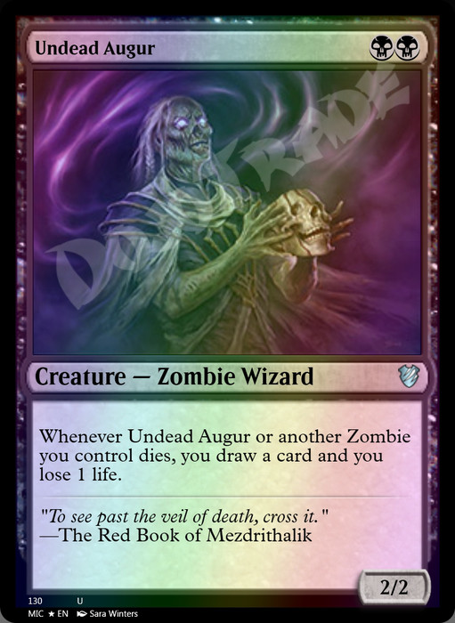 Undead Augur FOIL