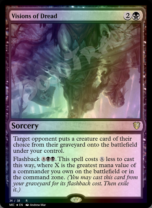 Visions of Dread FOIL