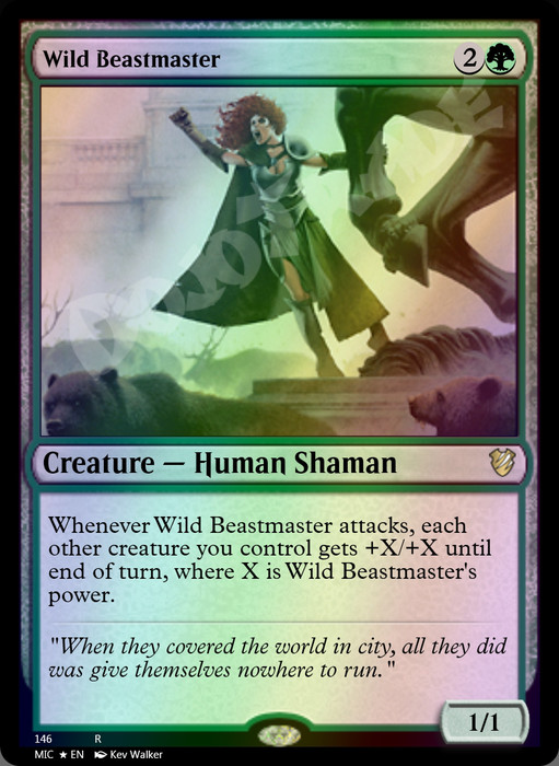 Wild Beastmaster FOIL