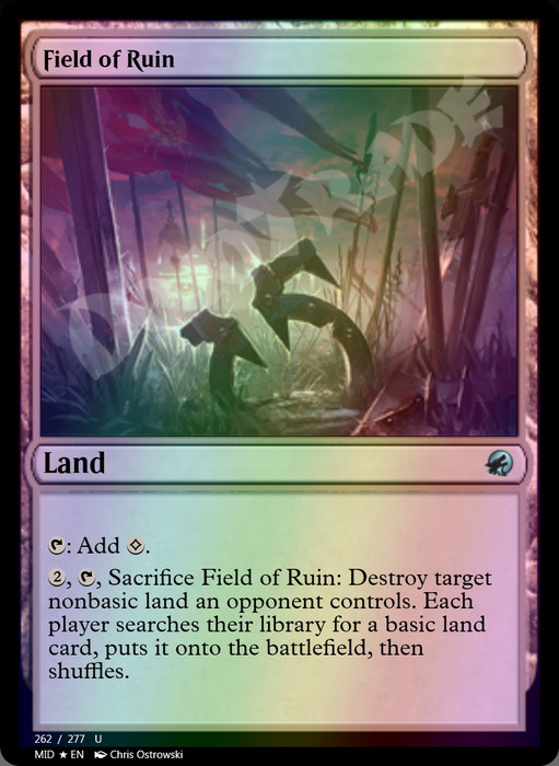 Field of Ruin FOIL