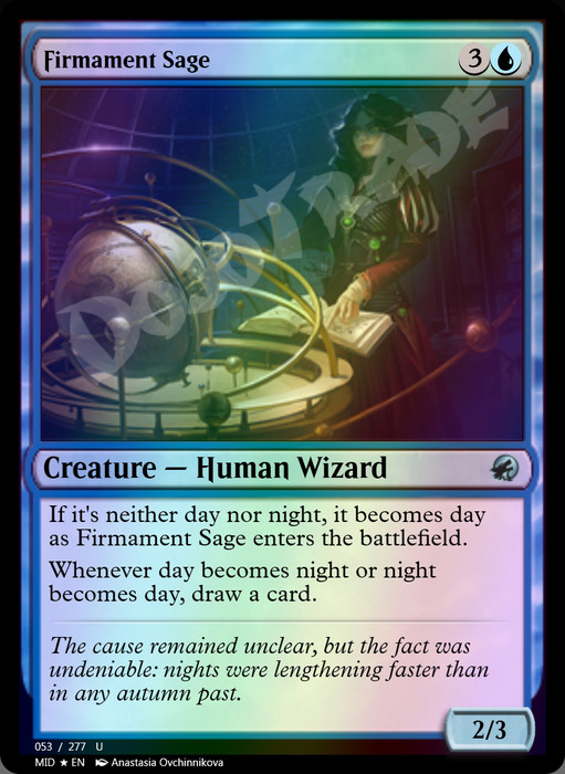 Firmament Sage FOIL