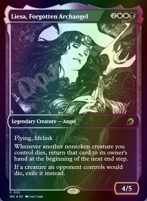 Liesa, Forgotten Archangel (Showcase) FOIL