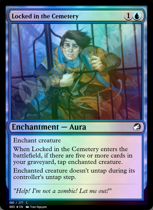 Locked in the Cemetery FOIL