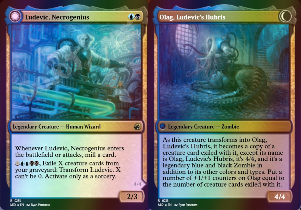 Ludevic, Necrogenius (#233) FOIL