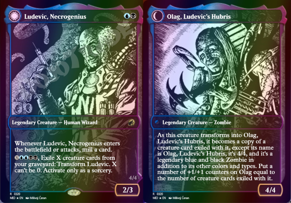 Ludevic, Necrogenius (Showcase) FOIL