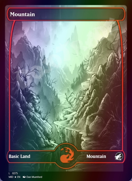 Mountain (#275) FOIL