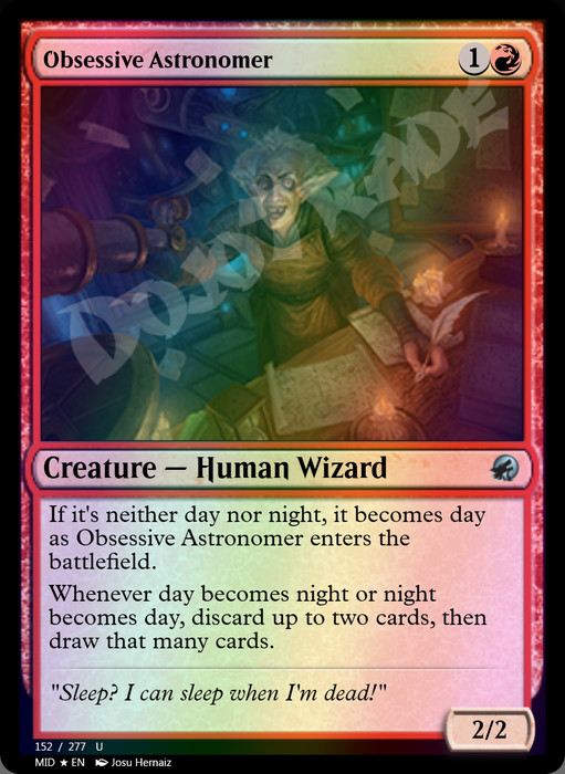 Obsessive Astronomer FOIL