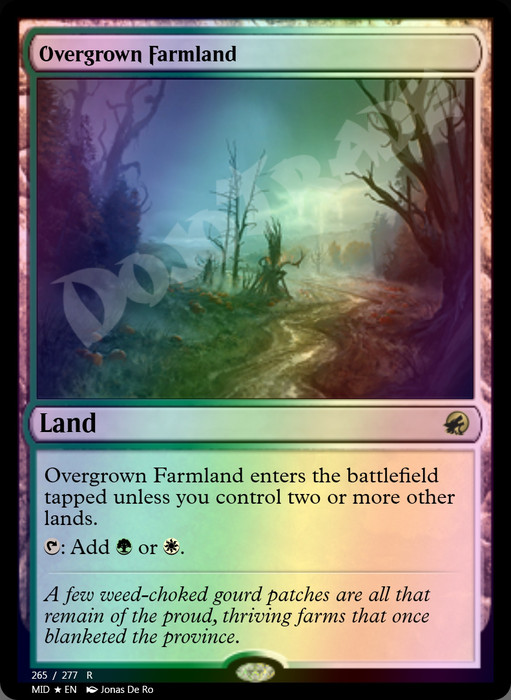 Overgrown Farmland FOIL