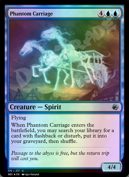 Phantom Carriage FOIL