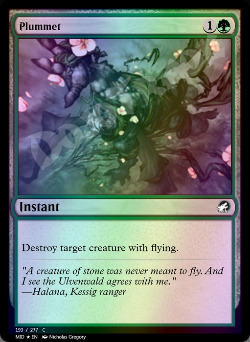 Plummet FOIL