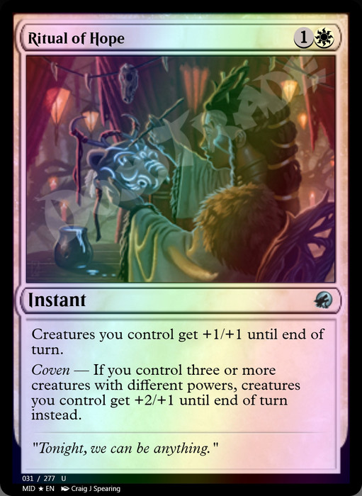 Ritual of Hope FOIL