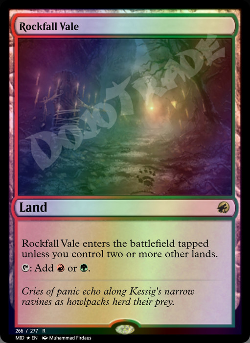 Rockfall Vale FOIL