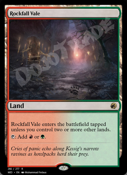 Rockfall Vale