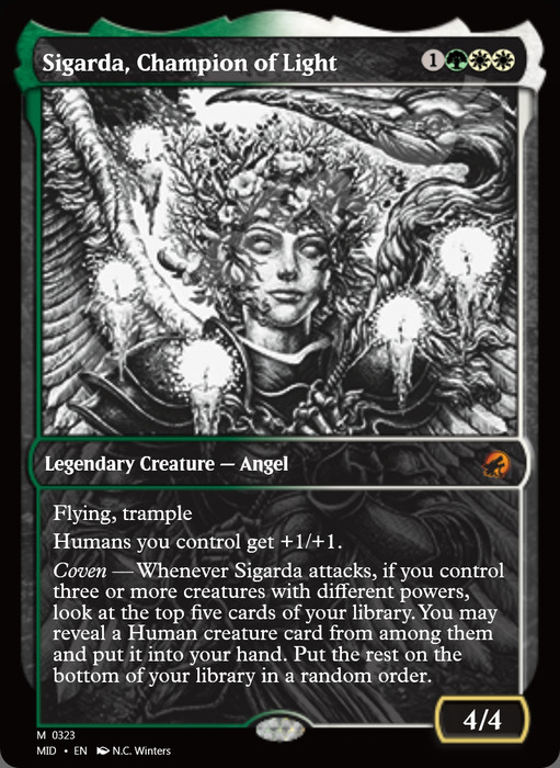 Sigarda, Champion of Light (Showcase)