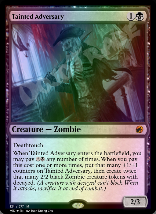 Tainted Adversary FOIL