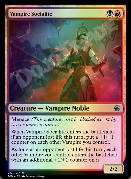 Vampire Socialite FOIL