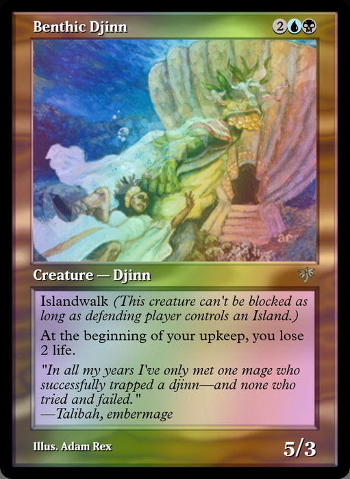 Benthic Djinn FOIL