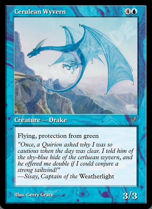 Cerulean Wyvern