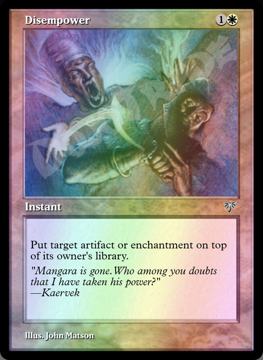 Disempower FOIL