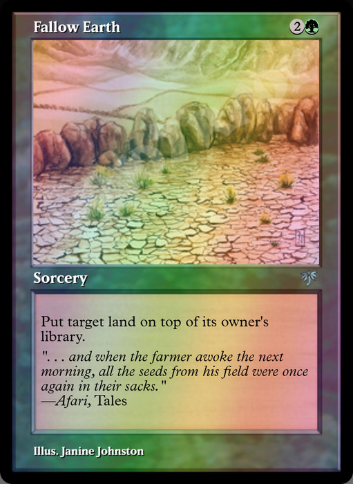 Fallow Earth FOIL