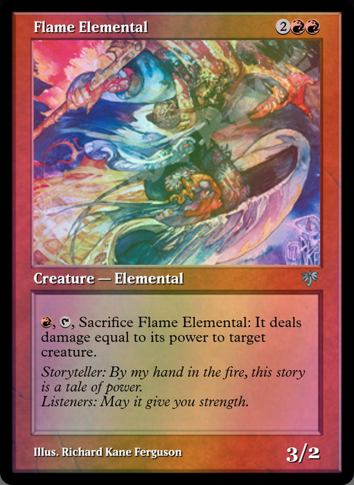 Flame Elemental FOIL