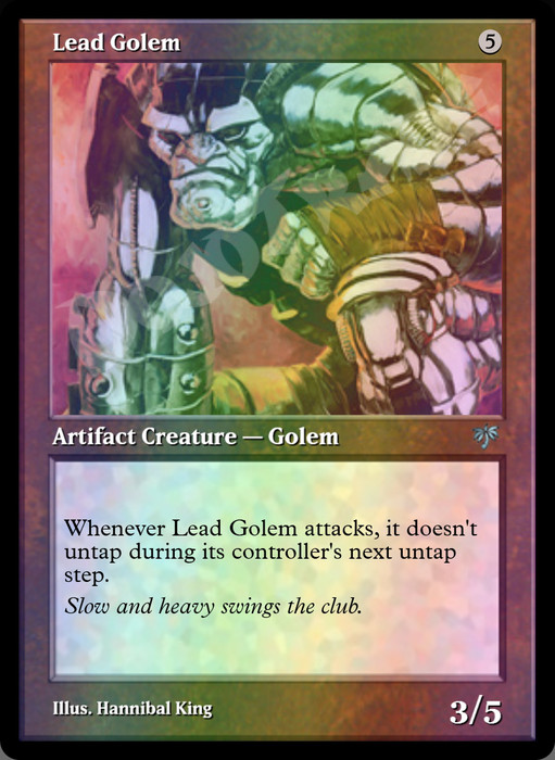 Lead Golem FOIL