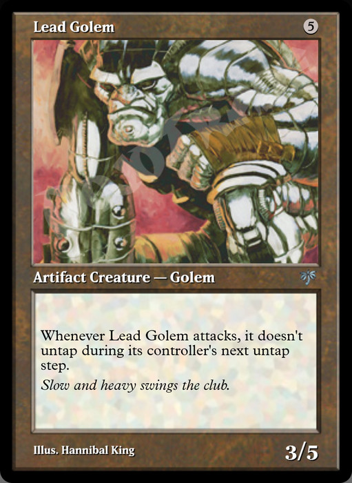 Lead Golem