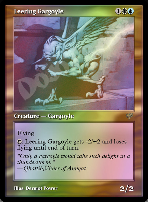 Leering Gargoyle FOIL