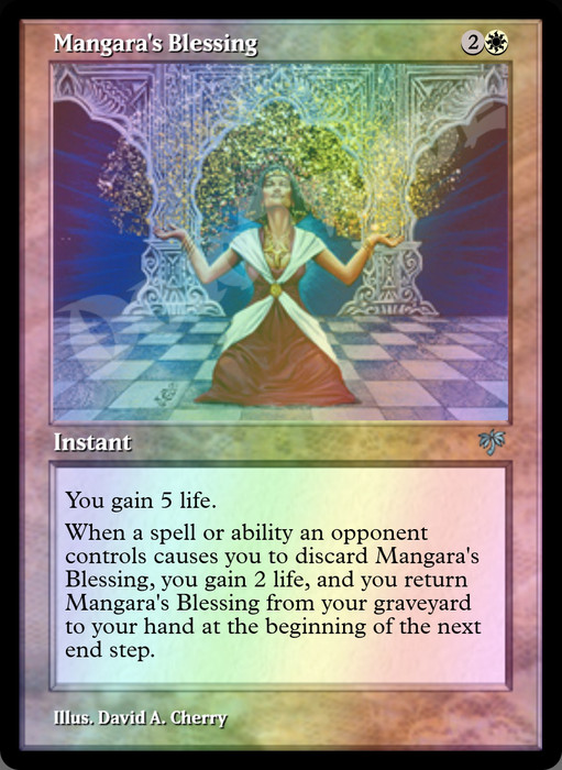 Mangara's Blessing FOIL