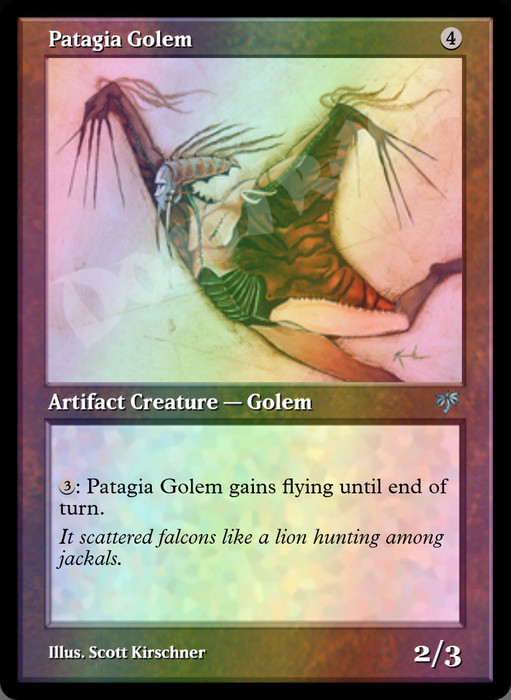 Patagia Golem FOIL