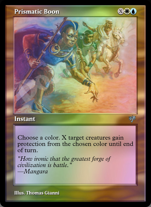 Prismatic Boon FOIL