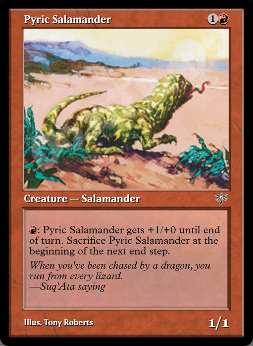 Pyric Salamander