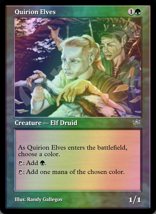 Quirion Elves FOIL