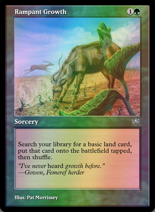 Rampant Growth FOIL