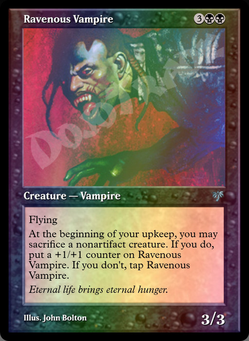 Ravenous Vampire FOIL