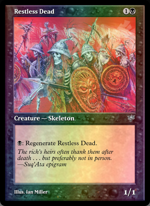 Restless Dead FOIL