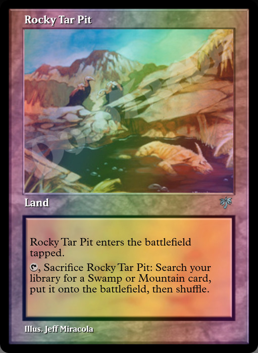 Rocky Tar Pit FOIL