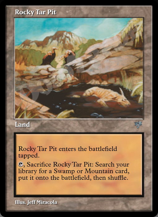 Rocky Tar Pit