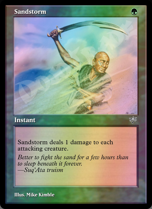 Sandstorm FOIL