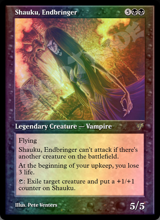 Shauku, Endbringer FOIL