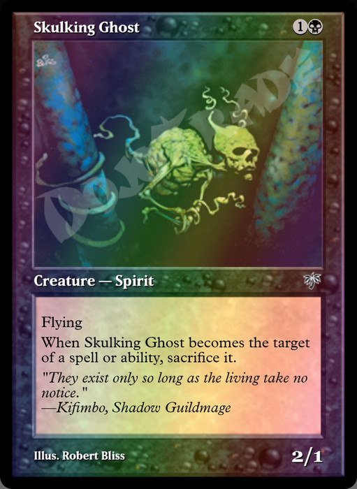 Skulking Ghost FOIL