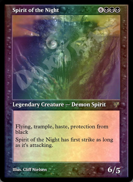 Spirit of the Night FOIL