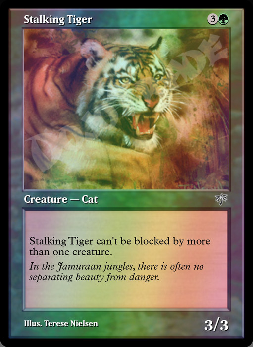 Stalking Tiger FOIL