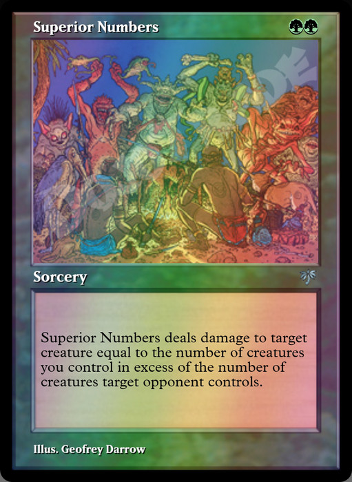 Superior Numbers FOIL