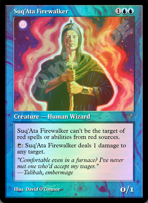 Suq'Ata Firewalker FOIL