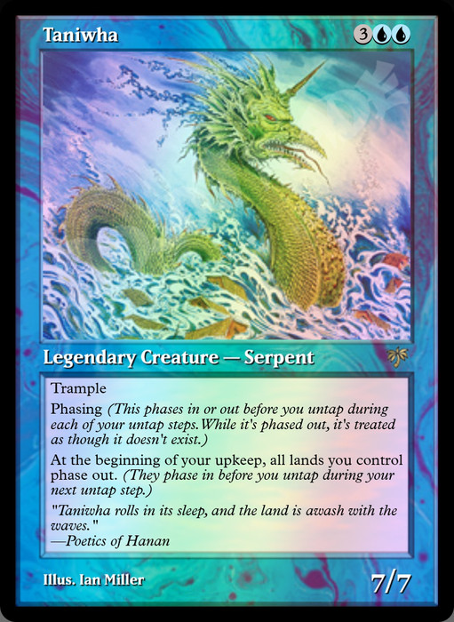 Taniwha FOIL