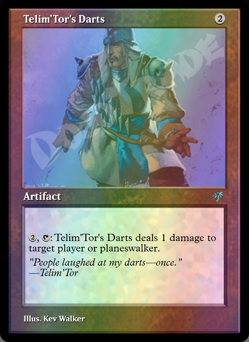 Telim'Tor's Darts FOIL